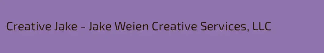 Creative Jake - Jake Weien Creative Services, LLC